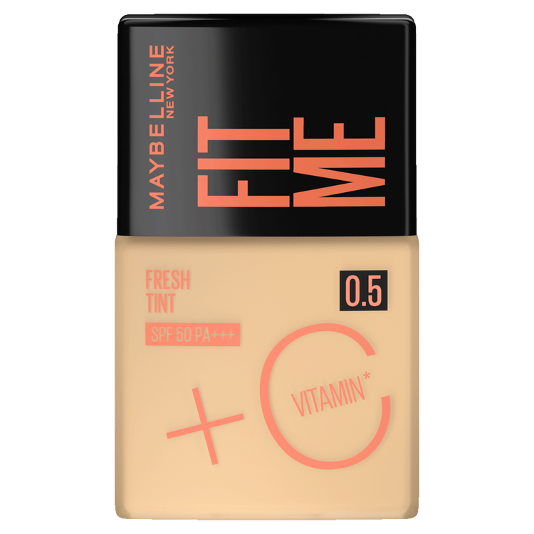 Fit Me Fresh Tint - Base de maquillaje líquida, acabado mate natural
