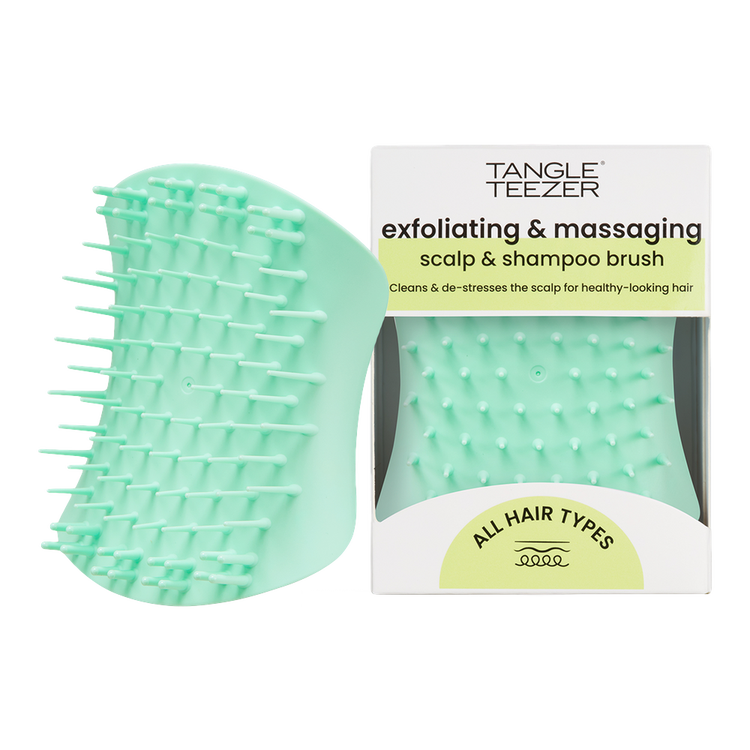 The Scalp Exfoliator & Massager Cepillo limpia el cuero cabelludo