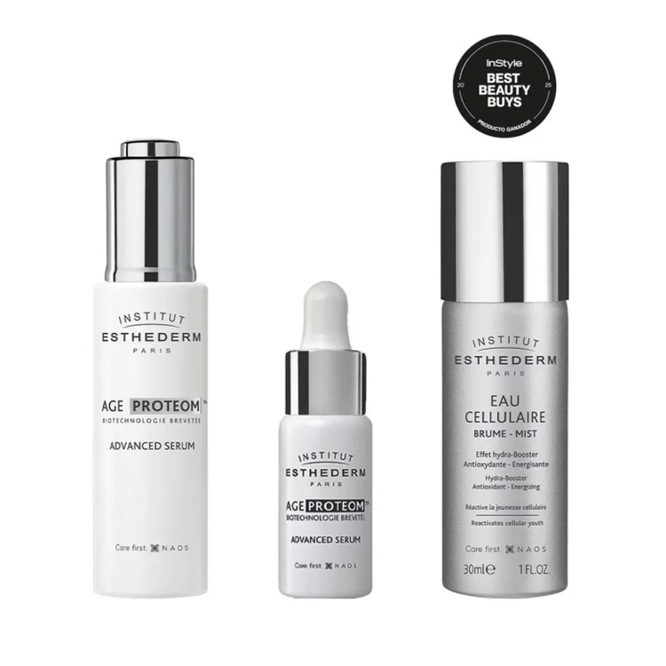 Age Proteorm - Set de regalo, suero 30 ml + suero 15 ml + bruma agua celular 30 ml