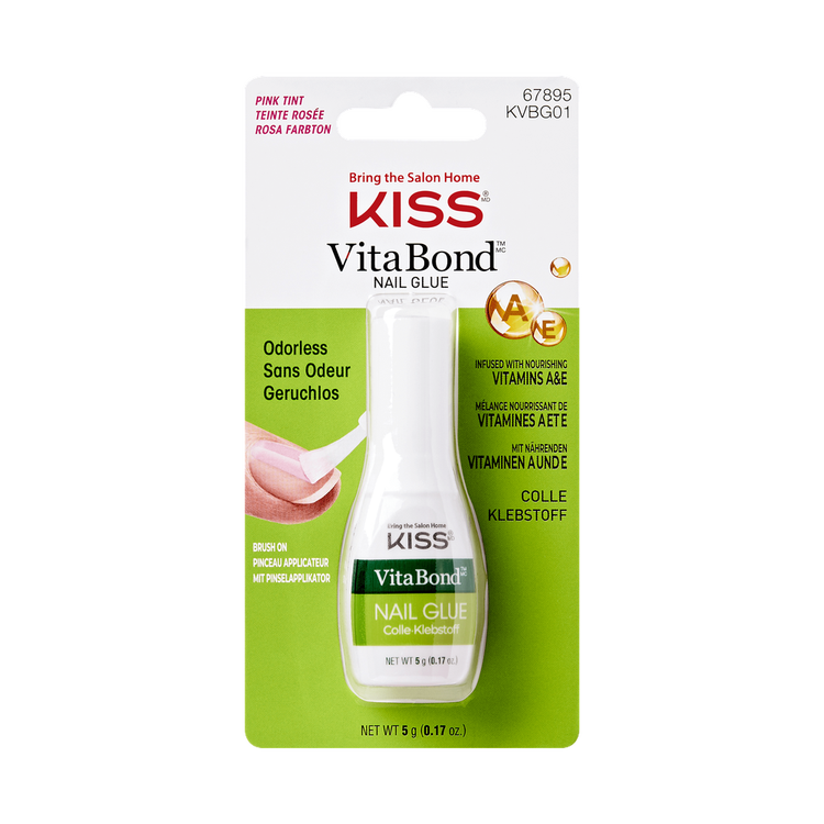 Vitabond Pegamento para uñas con infusión de Vitamina A y Vitamina E