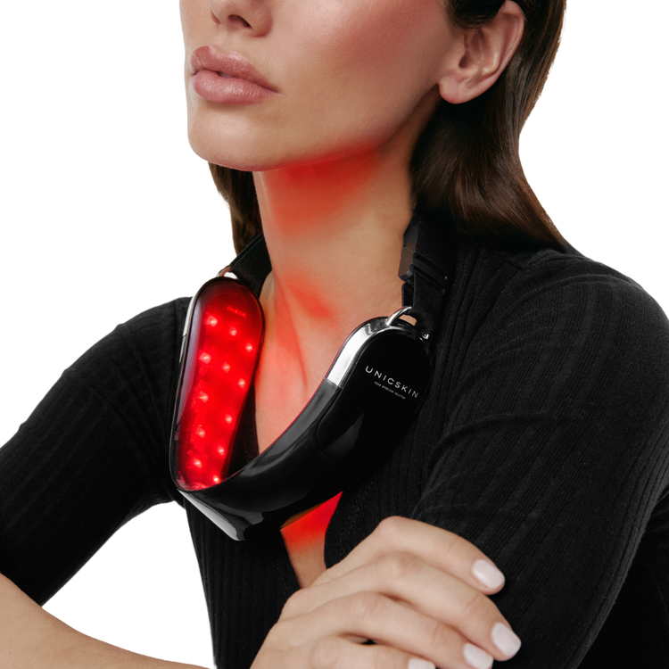 Unicled Neck & Chin Mask Dispositivo led con tecnología de luz infrarroja