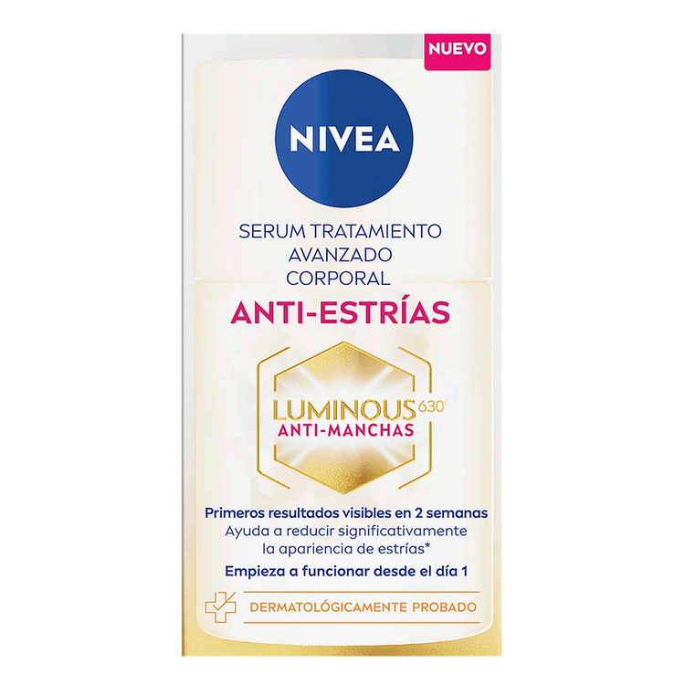 Luminous 630 Serum Corporal Antiestrias reduce hasta 81% manchas