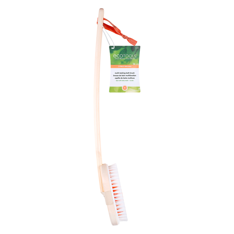 Eco Tools Multi Tasking Bristle Bath - Cepillo para ducha, exfoliante corporal