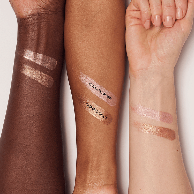 Molten Metal - Surreal Shine Mini Highlighter Duo, set de dos iluminadores líquidos para rostro y labios