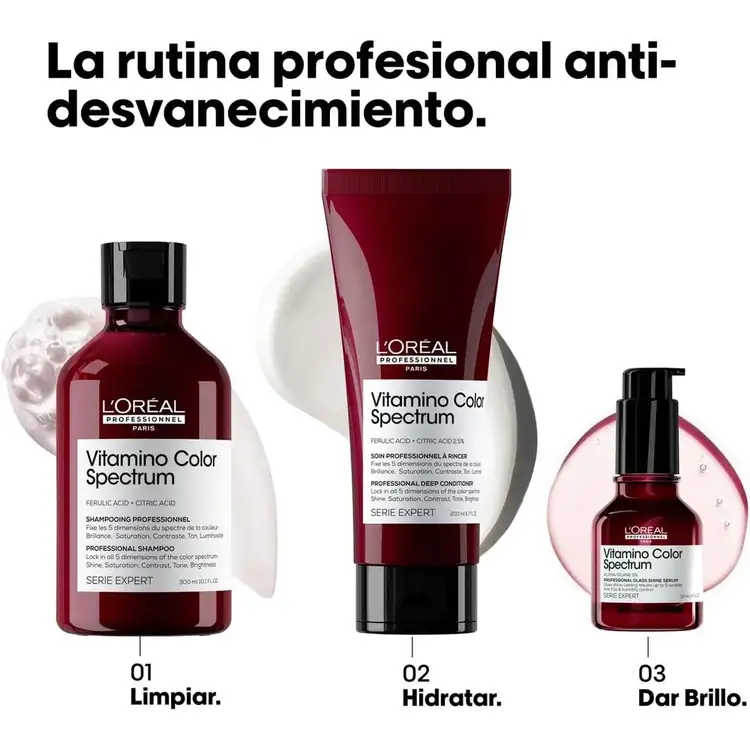 Vitamino Color Spectrum - Shampoo, protege y prolonga color