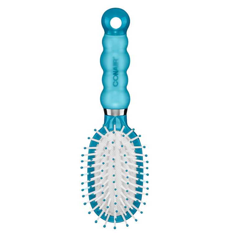Conair - Cepillo ovalado compacto para cualquier tipo de cabello