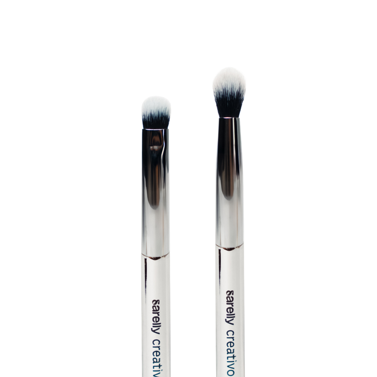 La Mil Sombras - Paleta de sombras, con brocha doble 2 en 1