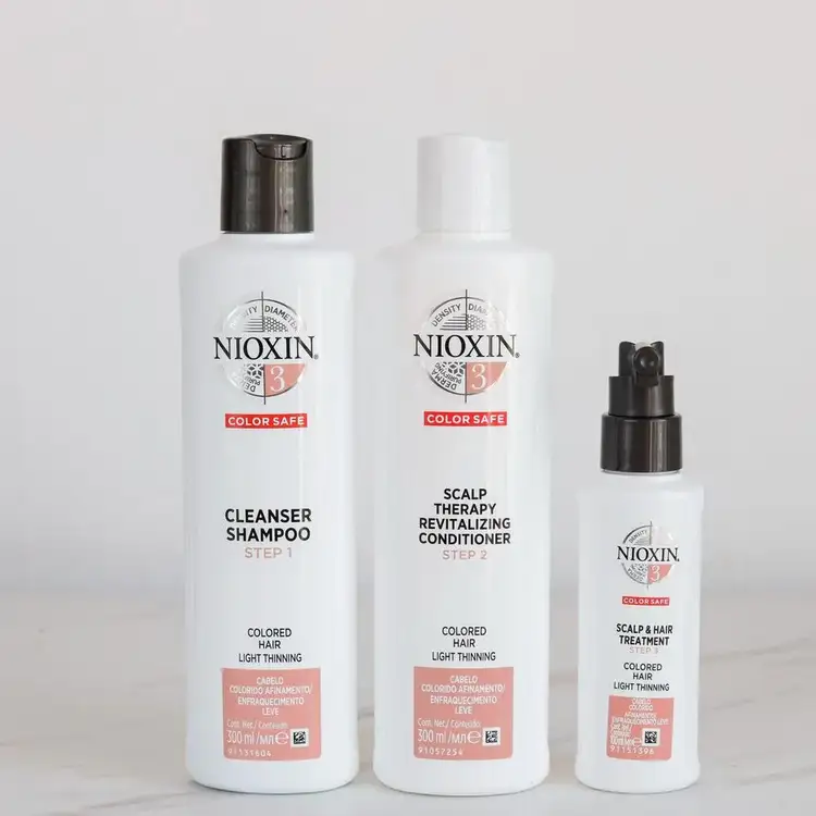 Sistema 3 - Kit, para un cabello teñido más grueso