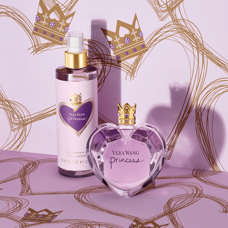 Princess Body mist spray con aroma ámbar floral