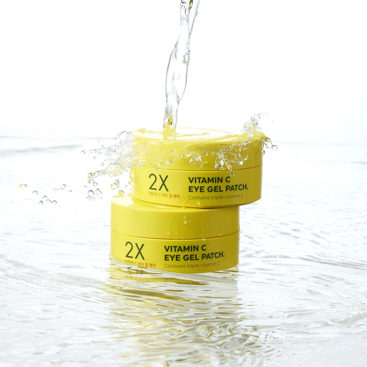 2X Vitamina C Parches de gel recuperan hidratación