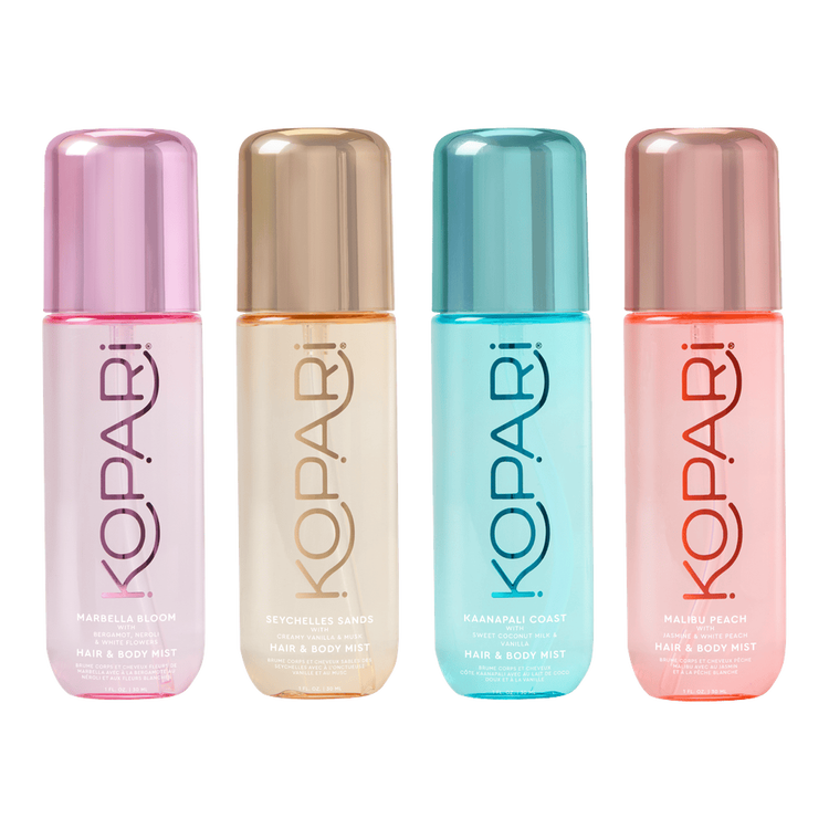 Scents Of Paradise - Kit de brumas, para cabello y cuerpo