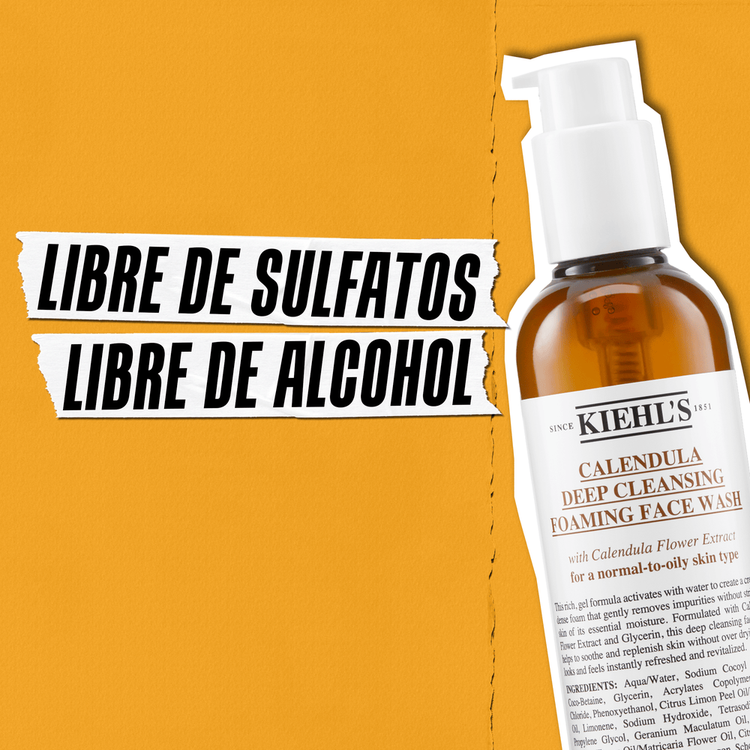 Calendula Limpiador elimina impurezas, suciedad y grasa suavemente