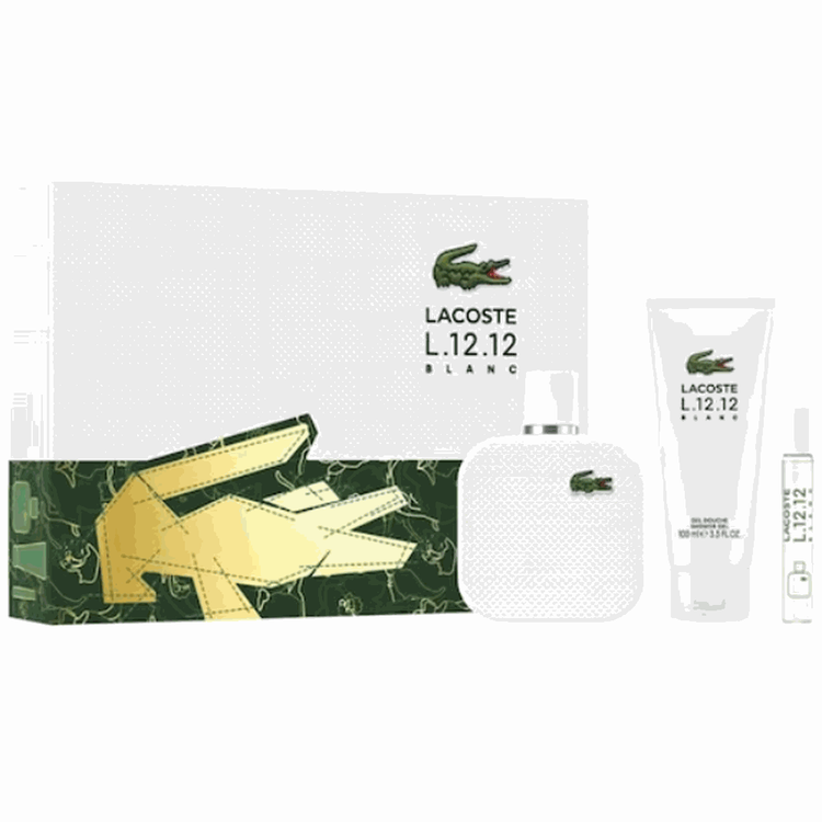 L.12.12 Blanc - Set de regalo, eau de toilette 100 ml + 2 piezas