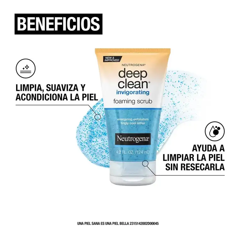 Deep Clean Exfoliante limpia profundamente