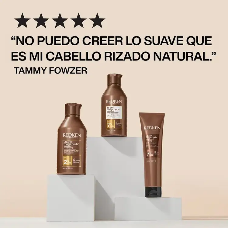 All Soft Mega Curls - Shampoo, para cabello rizado