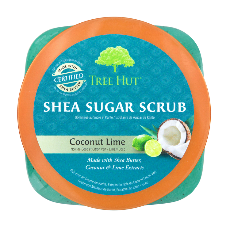 SheaSugarScrubCoconutLime-Exfoliantecorporal,dejalapielsuaveytersa