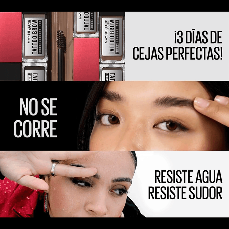 Tattoo Brow 3D Styling - Gel de cejas, de larga duración