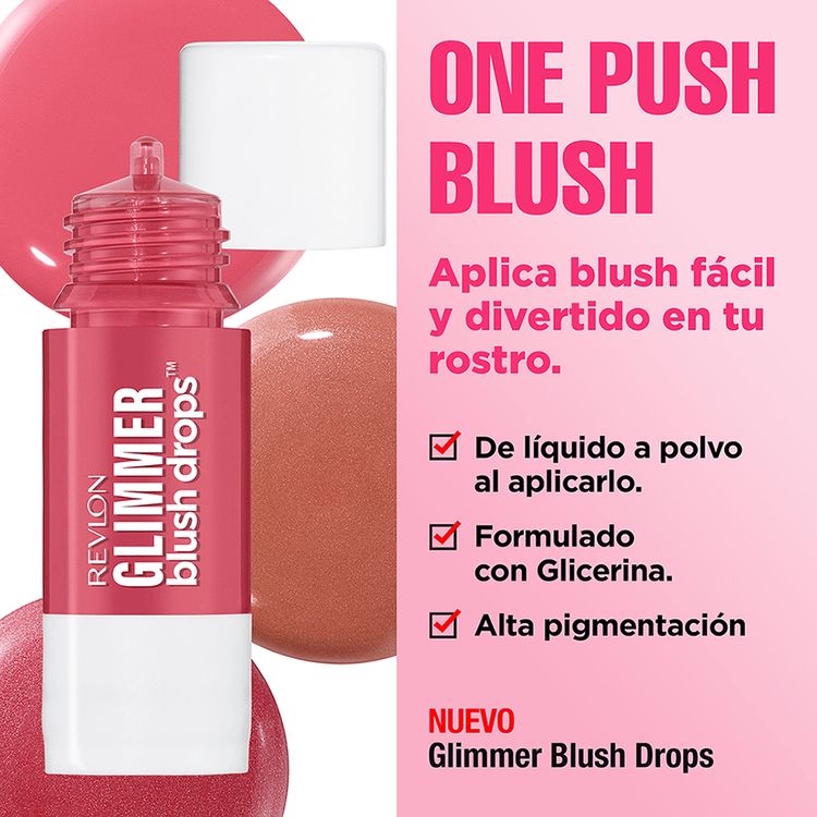 Glimmer Blush Drops - Rubor, color en una sola gota