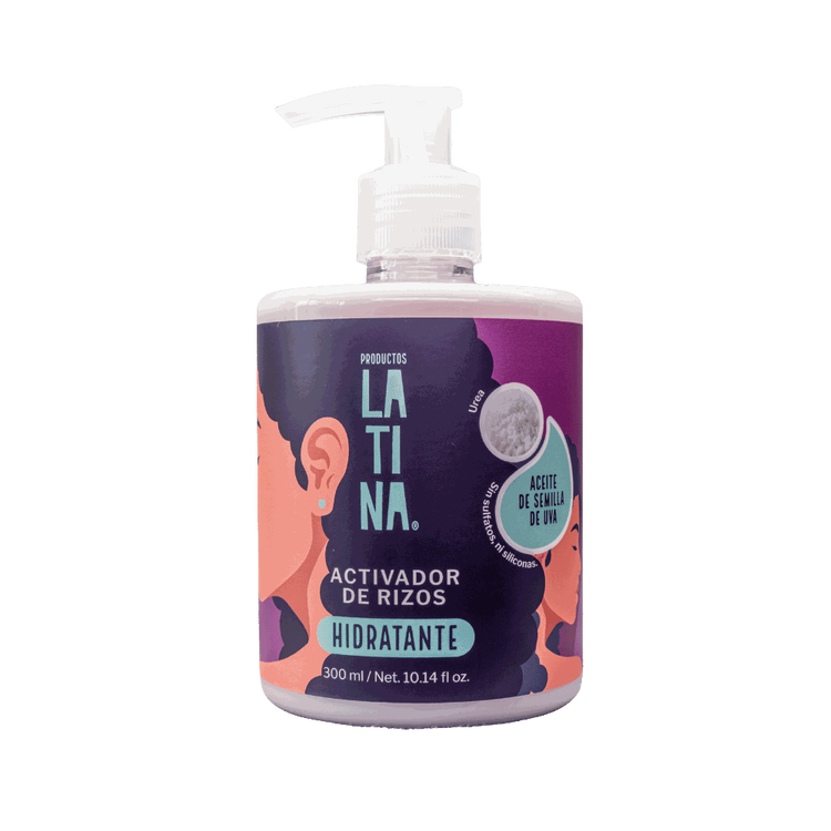 Activador de Rizos Hidratante - Crema para Cabello Rizado, definición y humectación