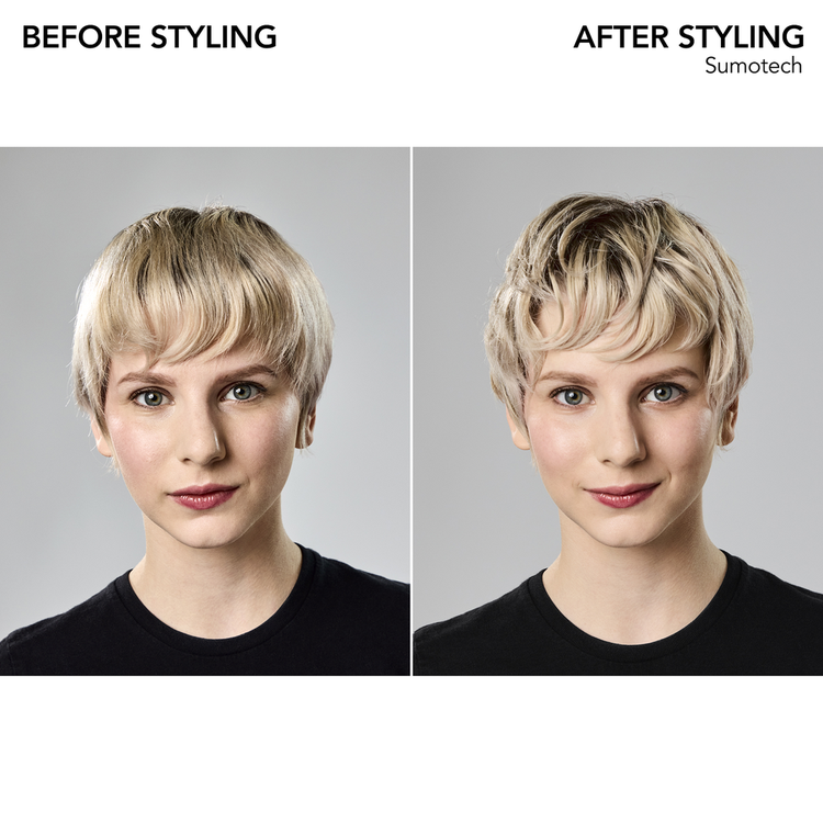 Sumotech Sumotech - Crema sólida para cabello, fija y reduce el frizz para dar definición