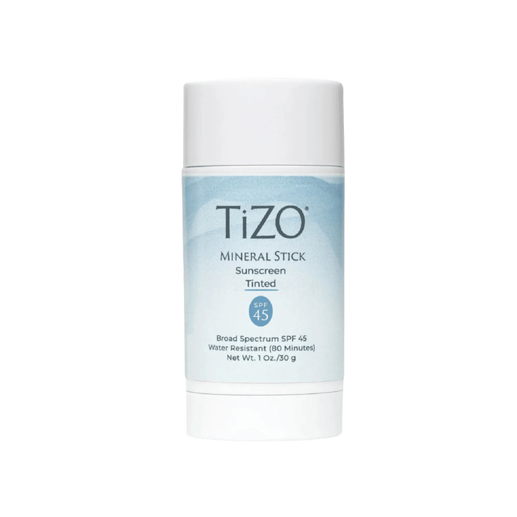 Tizo Mineral Stick - Protector solar, con color SPF 45
