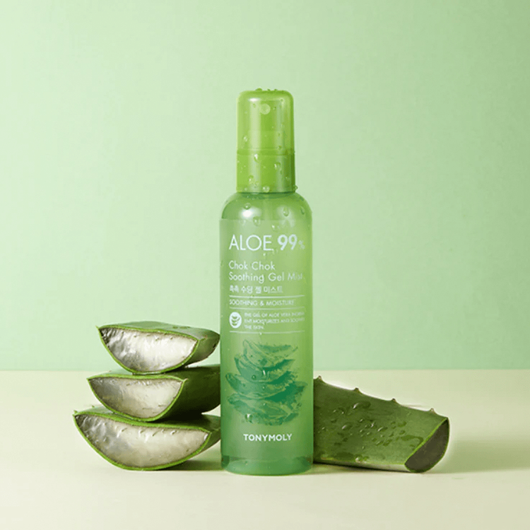 Chok Chok - Bruma facial, hidratante con aloe