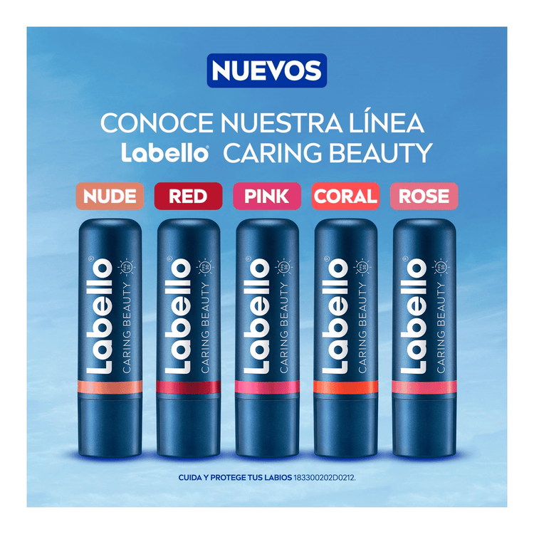 Caring Beauty Caring Beauty - Balsamo Labial color intenso + humectación intensiva