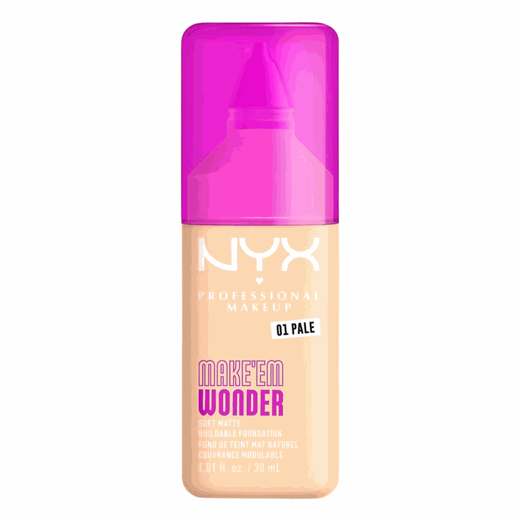 Make Em Wonder - Base de maquillaje para rostro, acabado mate suave
