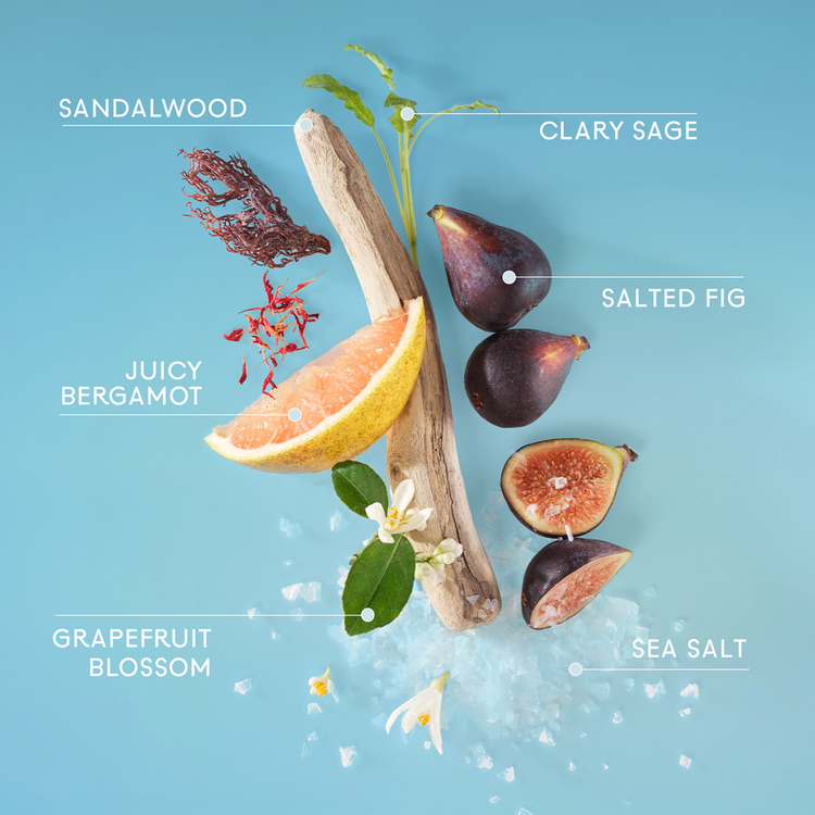 333 Sheer Fig + Salt Spray para cuerpo y cabello notas de toronja