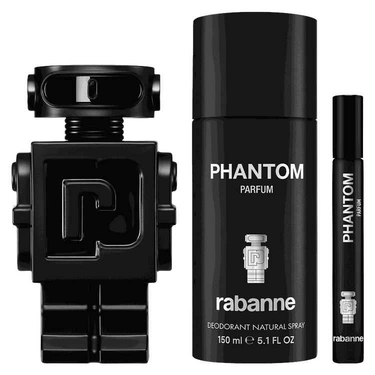 Phantom - Set de regalo, parfum 100 ml + Desodorante 150 ml + 10 ml