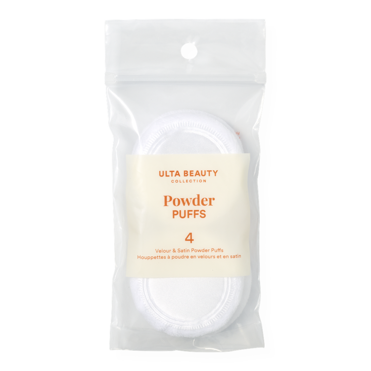 Velour & Satin Puffs para polvos aplicación suave y uniforme de polvos