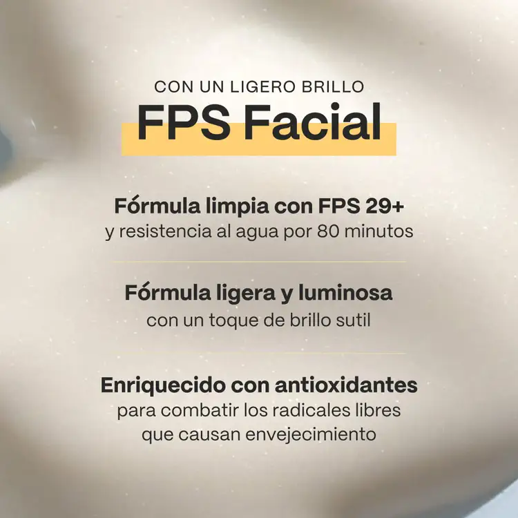 Luminizing - Protector solar facial, protección solar SPF 29+