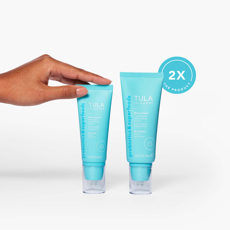 Filter Blurring & Moisturizing Prebase hidratante y difuminadora brillo transparente