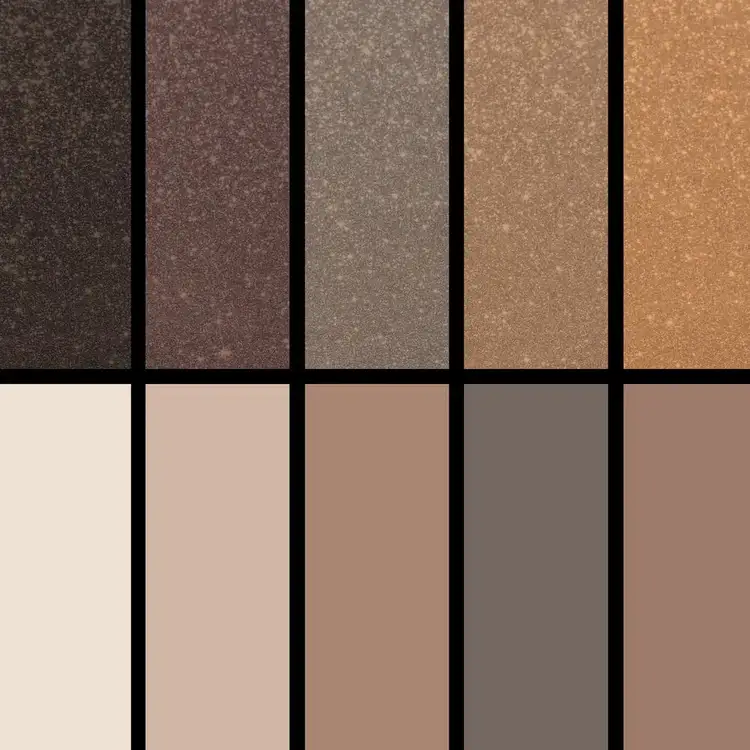 Eyeland Vibes - Paleta de sombras, colores vibrantes y mate