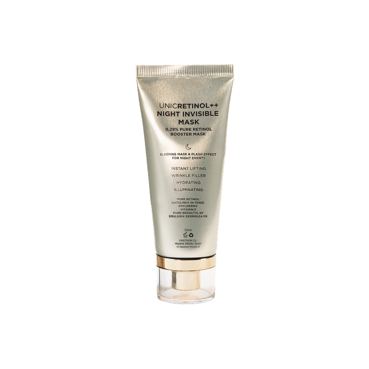 Unicretinol++ Invisible Night Mask Mascarilla tratamiento nocturno efecto flash