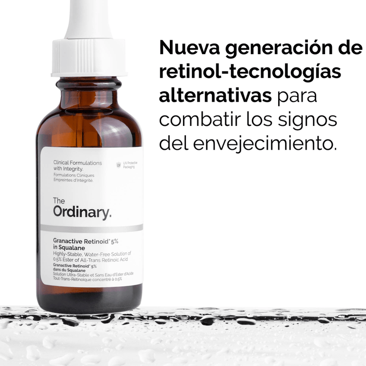 Granactive Retinoid 5% In Squalane - Suero antiedad, reduce signos del envejecimiento
