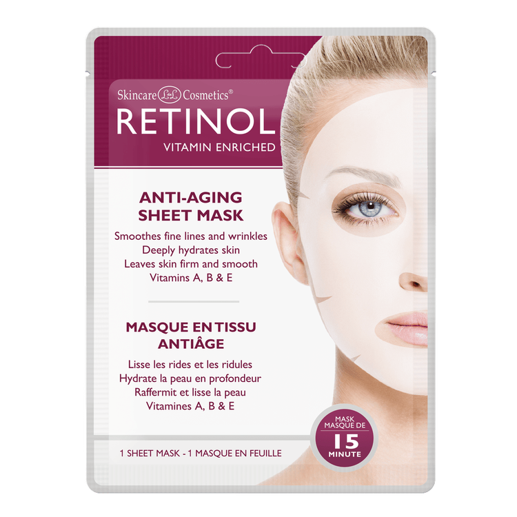 Retinol Mascarilla facial 15 minutos