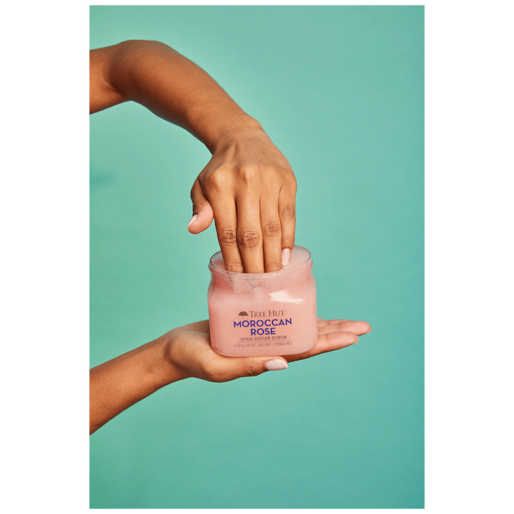SheaSugarScrubMoroccanRose-Exfoliantecorporal,dejalapielsuaveytersa