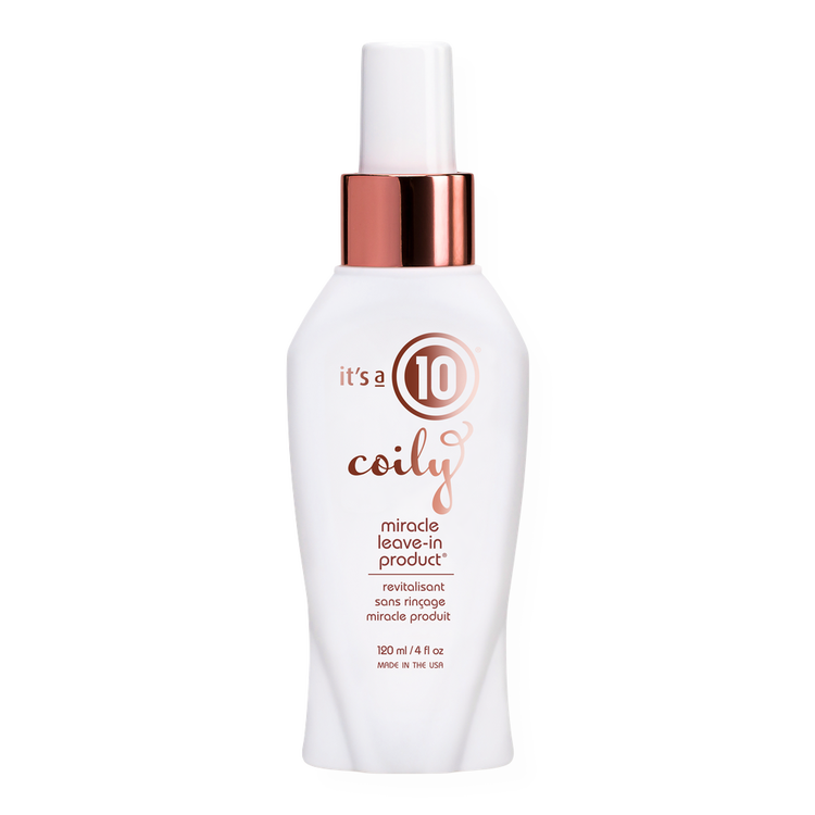 Coily Miracle Leave-In Spray capilar 10 beneficios para rizos definidos