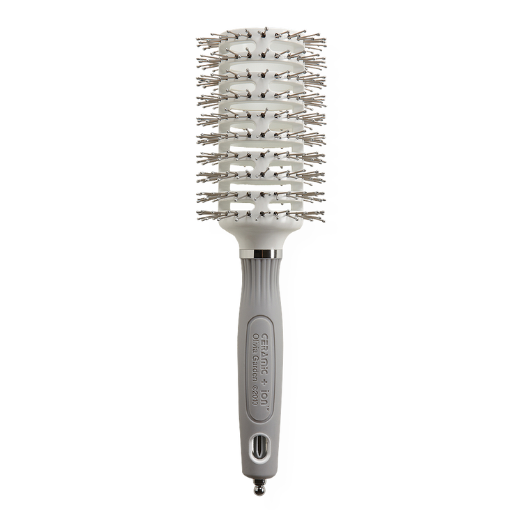 Ceramic + Ion Turbo Vent Pro Round - Cepillo para cabello, estilizado sencillo
