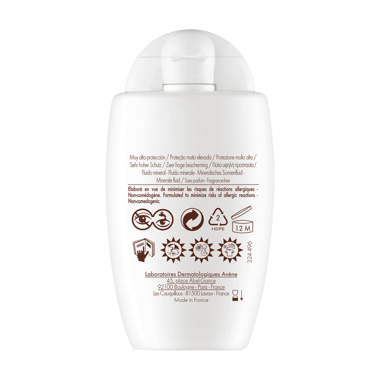 Fluido Mineral Protector solar muy alta protección solar 100% mineral