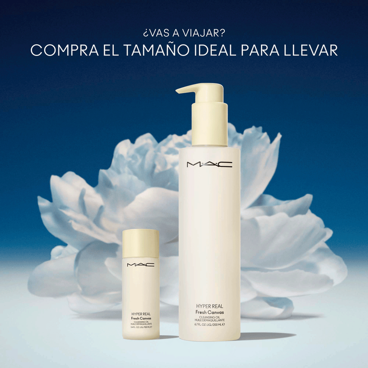 Hyper Real Fresh Canvas Cleansing Oil Aceite limpiador elimina maquillaje, suaviza e hidrata
