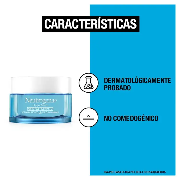 Hydro Boost - Crema facial en gel, hidratante con ácido hialurónico