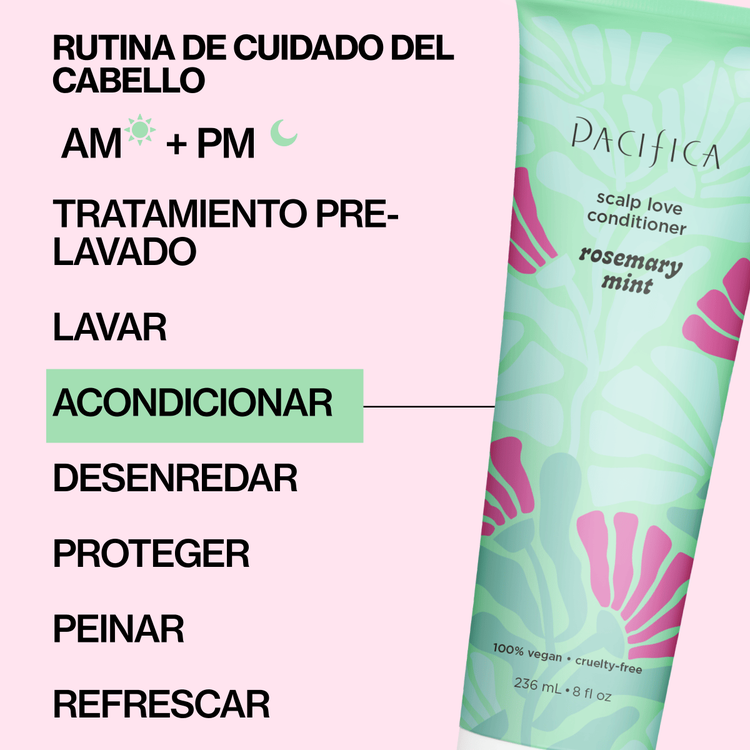 Rosemary Mint Scalp Love Foam - Acondicionador, hidrata el cabello