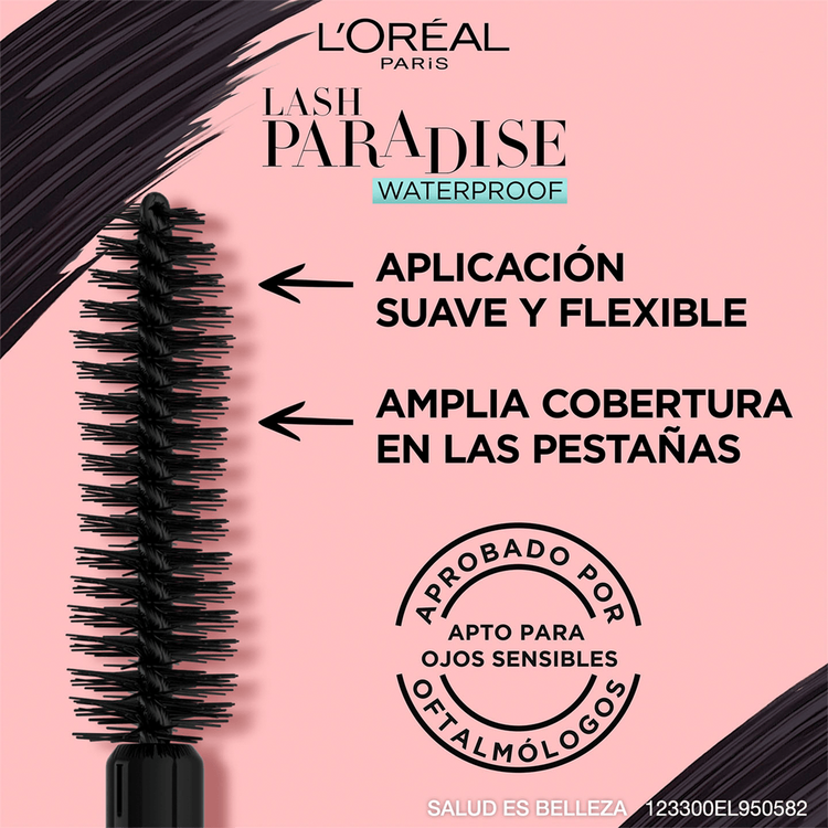 Voluminous Lash Paradise Mascara de pestañas volumen intenso y longitud
