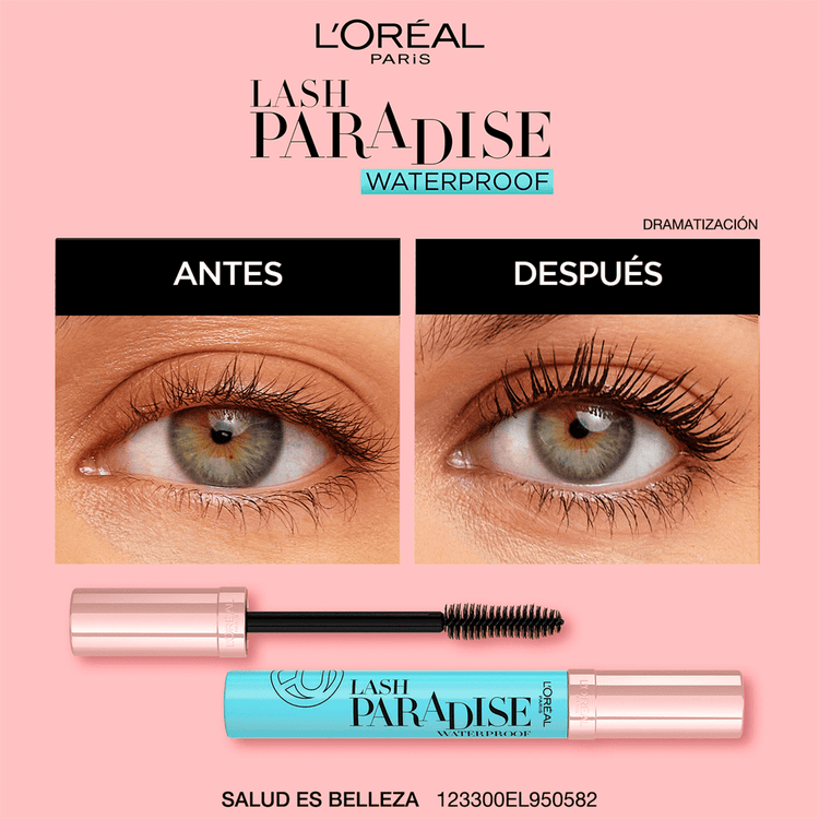 Voluminous Lash Paradise Mascara de pestañas volumen intenso y longitud