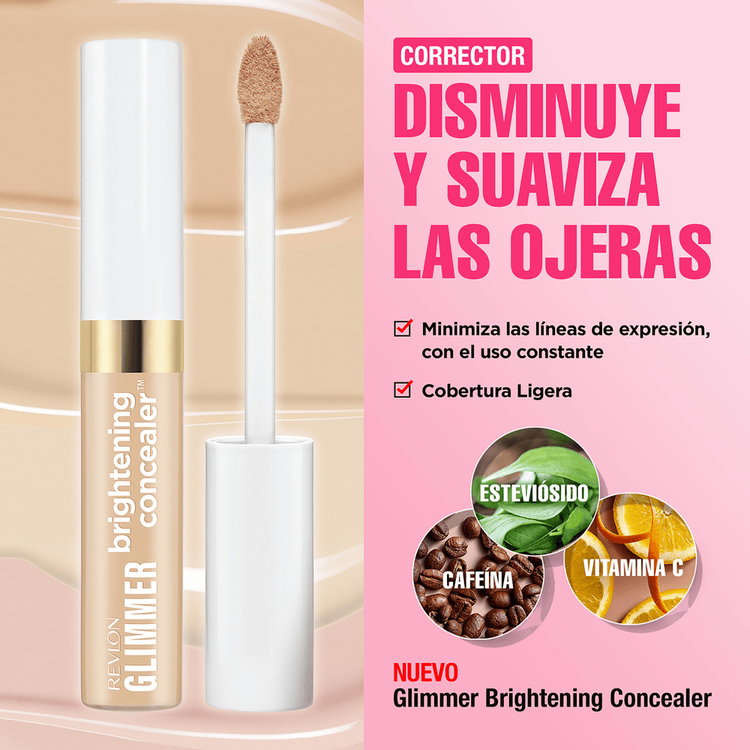 Glimmer Brightening - Corrector, fórmula ligera y radiante