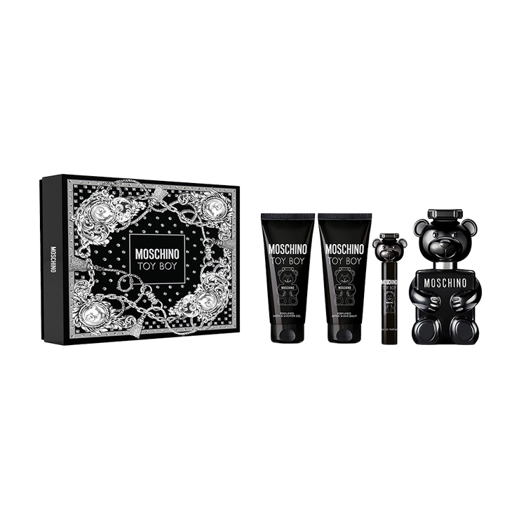 Toy Boy - Set de regalo, Eau de Parfum 100 ml + Shower gel + mini + Body Lotion