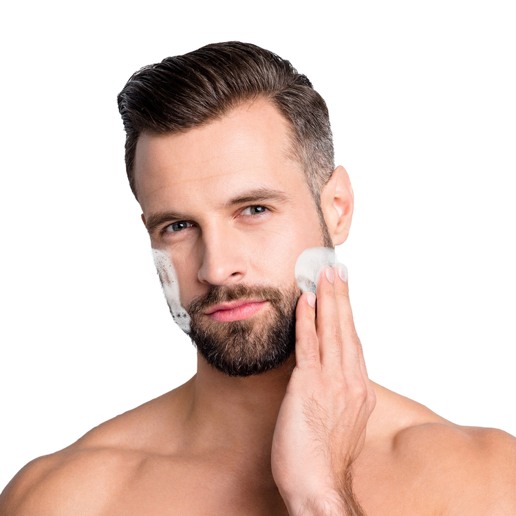 Luna Espuma limpiadora facial para hombre