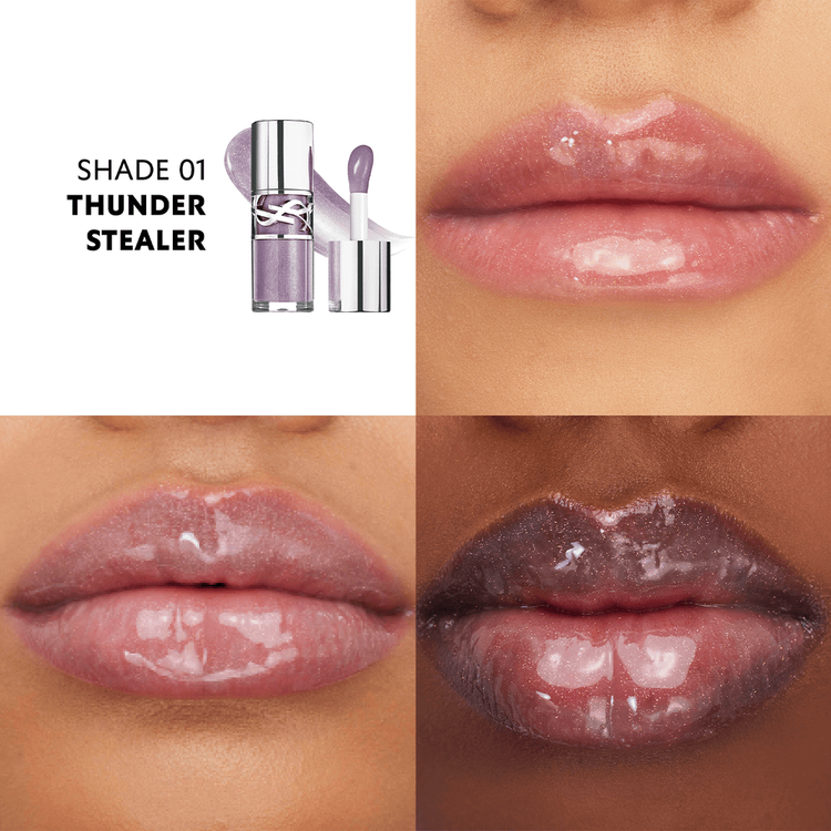 YSL Loveshine Over Gloss - Brillo labial voluminizador, fórmula ultrahidratante con sensación suave